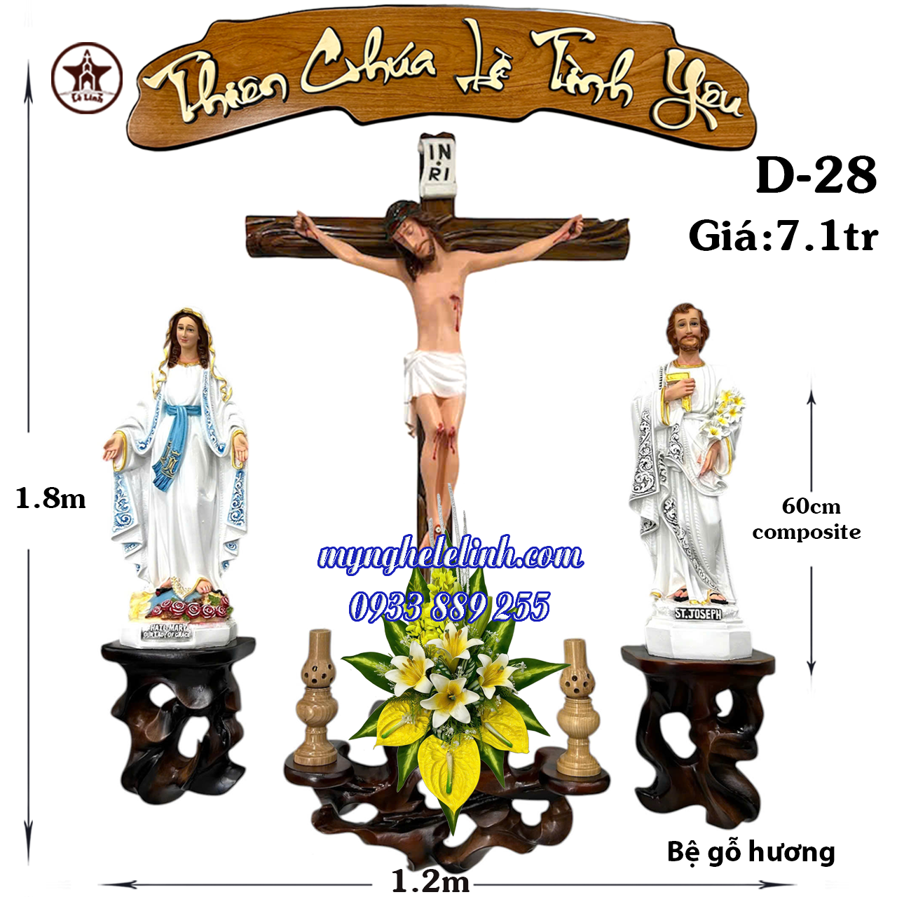 Bàn thờ Công Giáo D-28