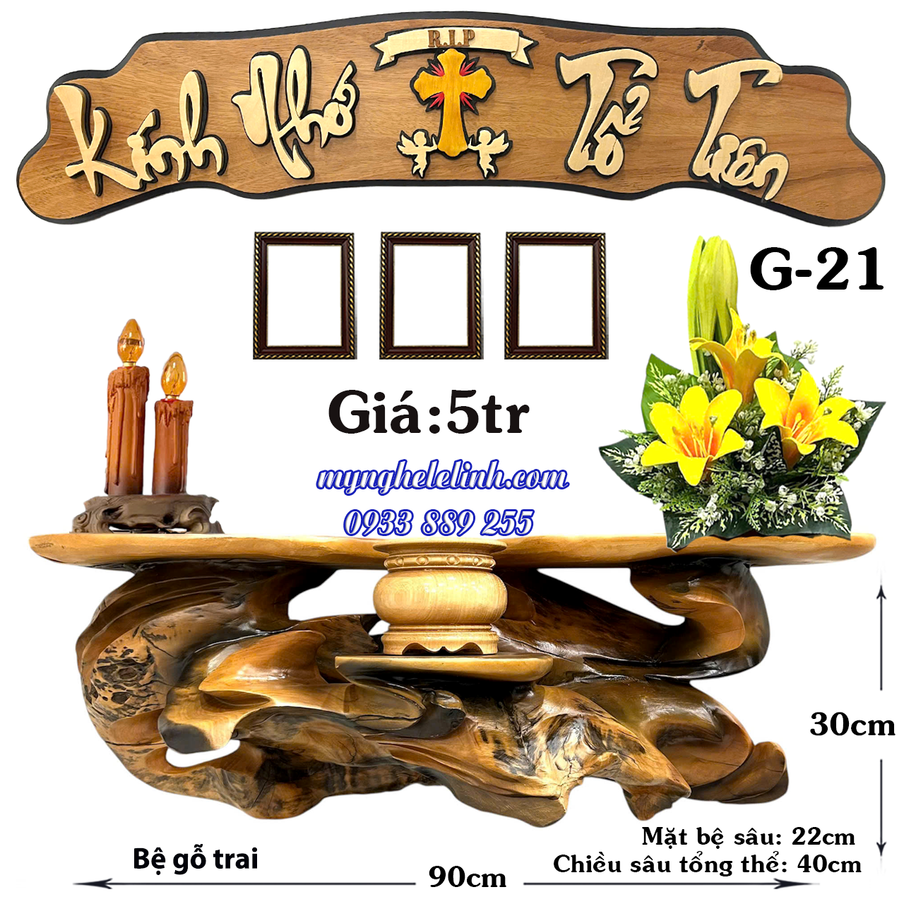 Bàn Thờ Gia Tiên G-21
